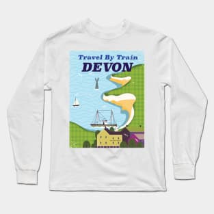 Travel By Train Devon Long Sleeve T-Shirt